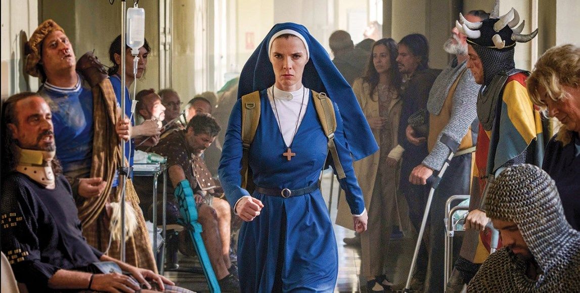Tráiler de "Mrs. Davis", la serie producida por Damon Lindelof con una monja enfrentándose a una super IA