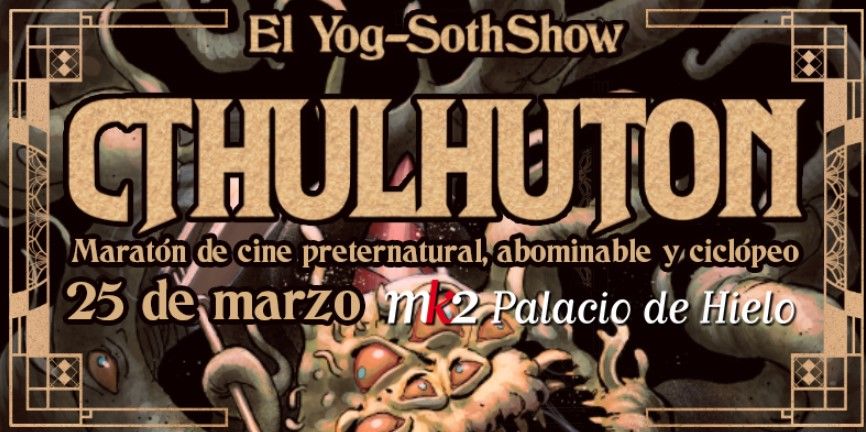 “Cthulhuton”, la primera muestra de cine para fans de H.P. Lovecraft, tendrá lugar el sábado en Madrid