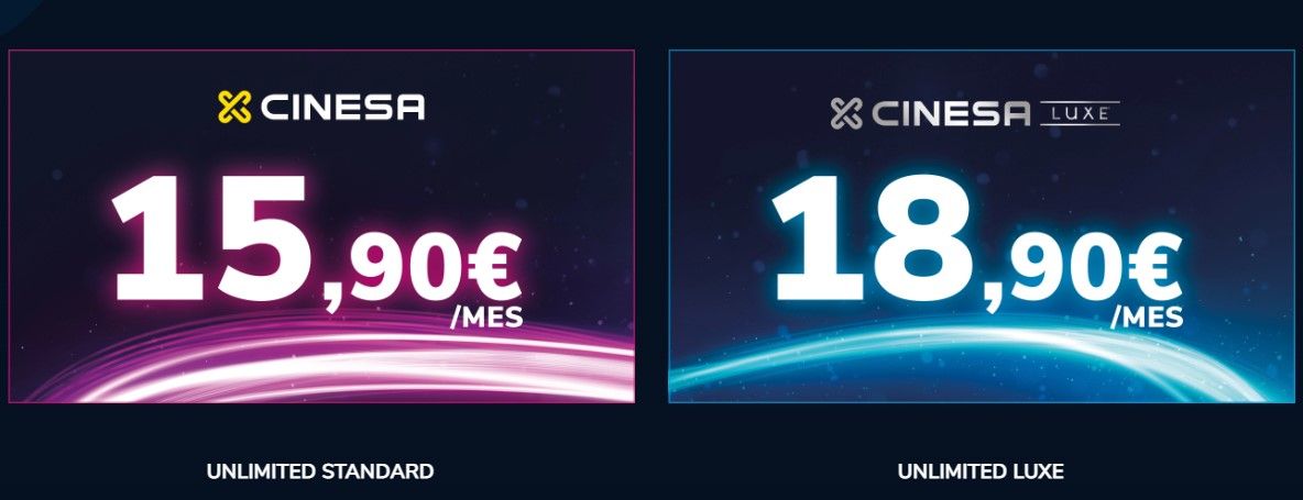 Cinesa lanza su Tarifa Plana. Cine sin límites desde 15,90€/mes