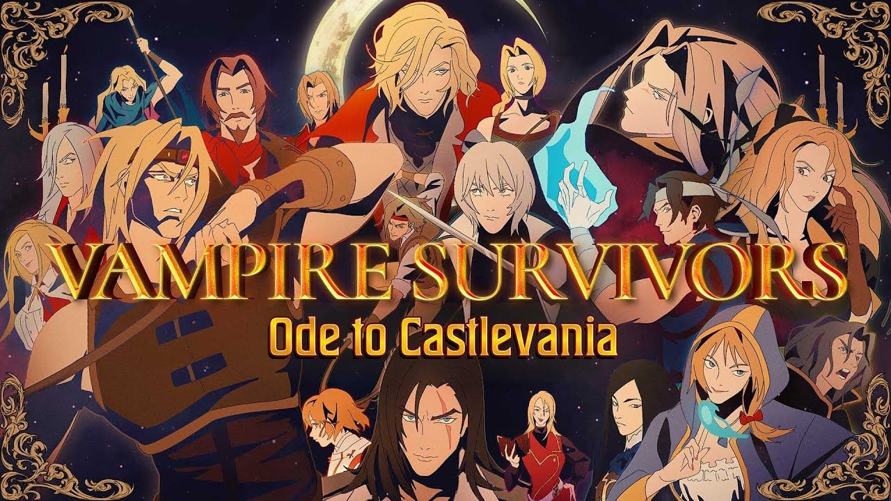 Vampire Survivors y Castlevania unirán fuerzas este Halloween (y tráiler oficial)