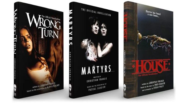 El terror da el salto a las páginas: Se anuncian novelizaciones oficiales de "Wrong Turn", "Martyrs" y "House"