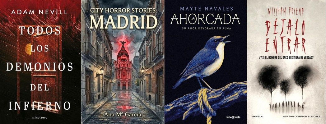 Libros de Terror: Novedades de la semana