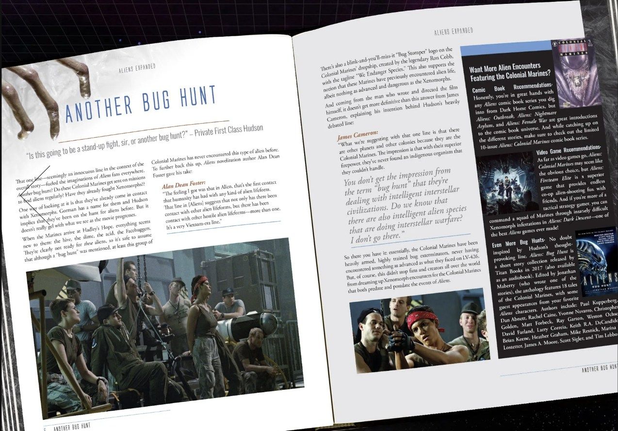 "Aliens" lanza un libro de coleccionista por su 40 aniversario