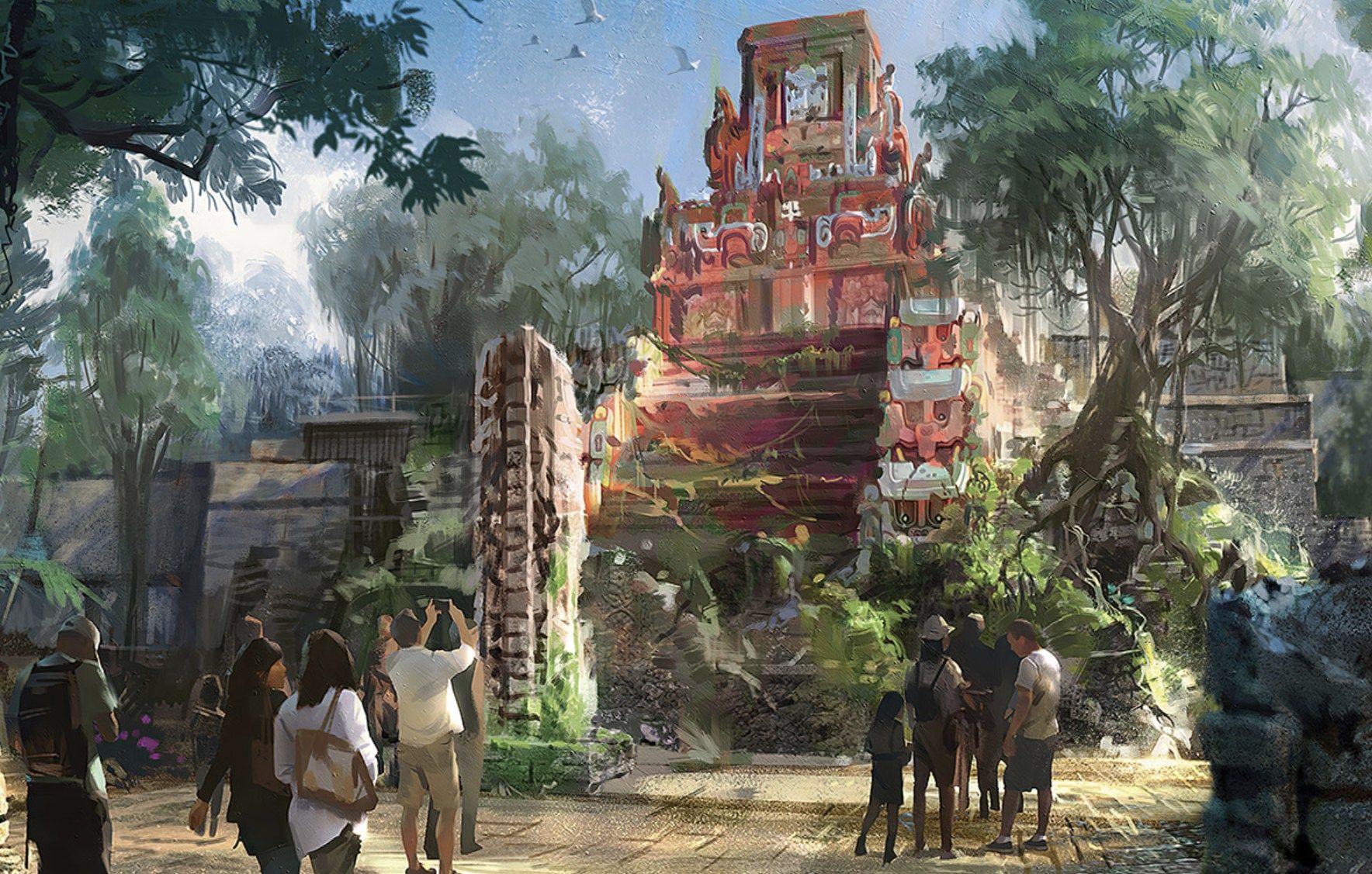 Así será la nueva atracción de "Indiana Jones" en Walt Disney World