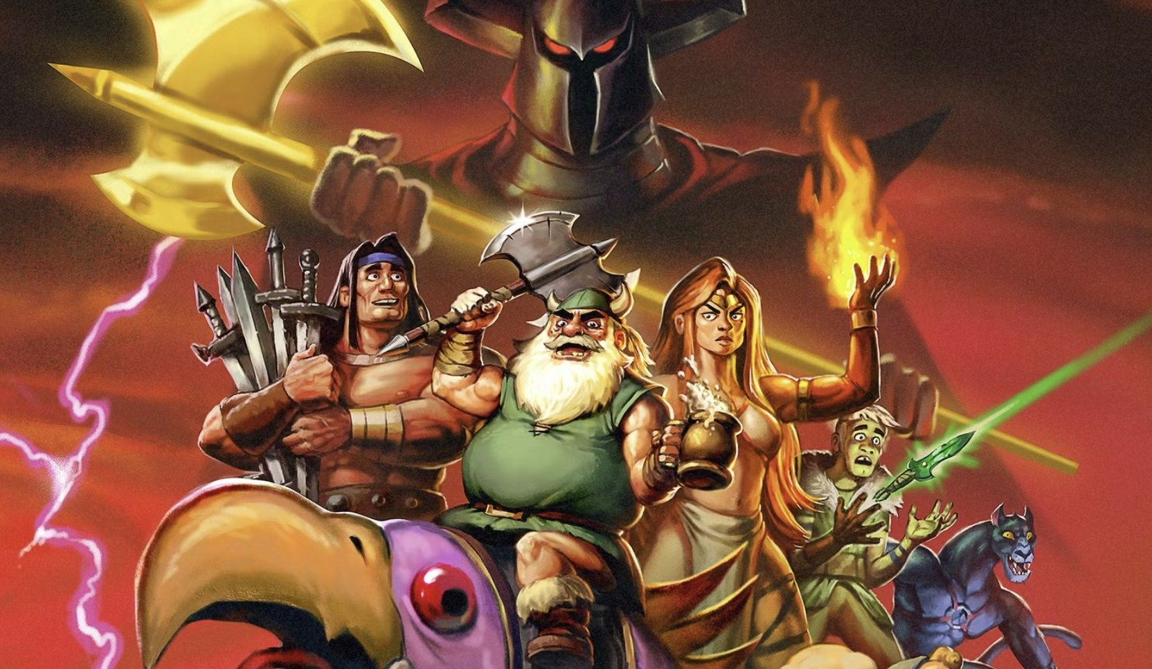 Golden Axe: Primer trailer de la serie de animación y fecha de estreno