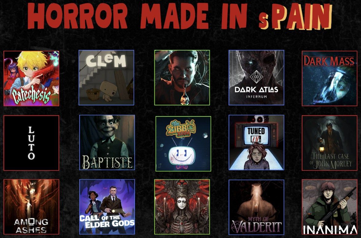 HORROR MADE IN sPAIN, el evento que mostrará los juegos de terror realizados en España