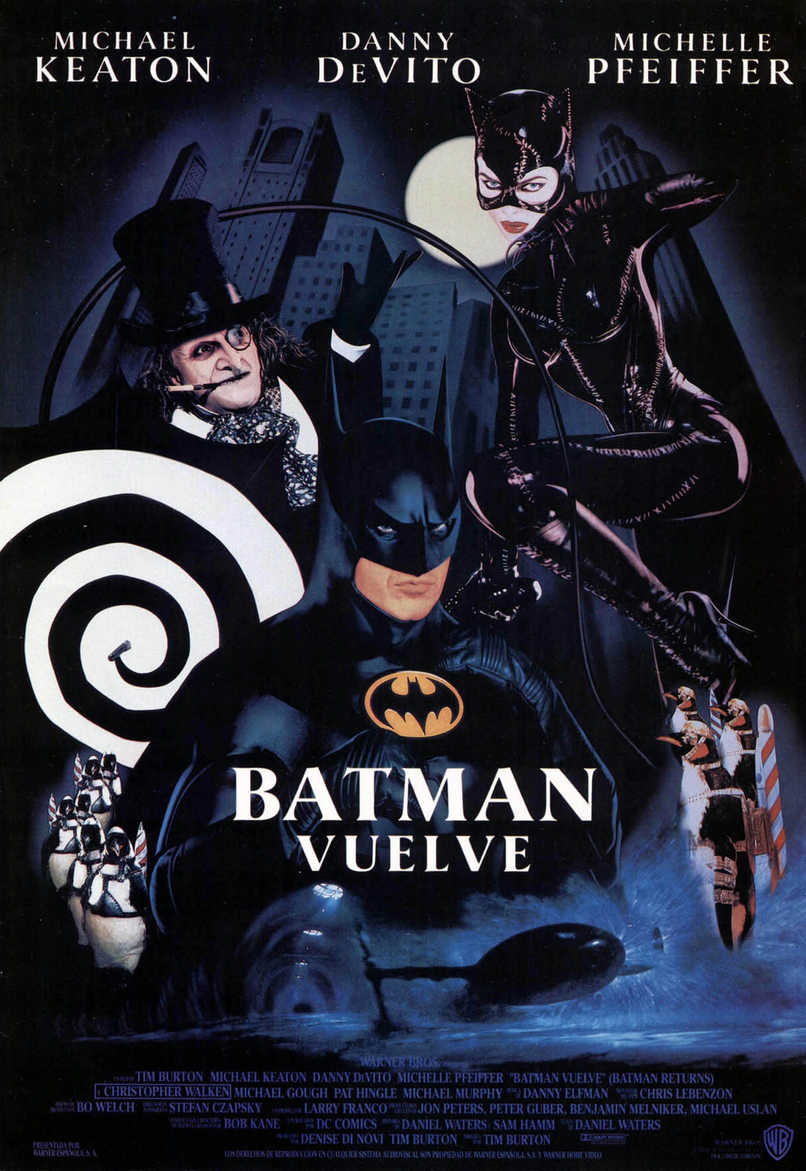 Batman Vuelve': 25 pósters de la película dirigida por Tim Burton -  