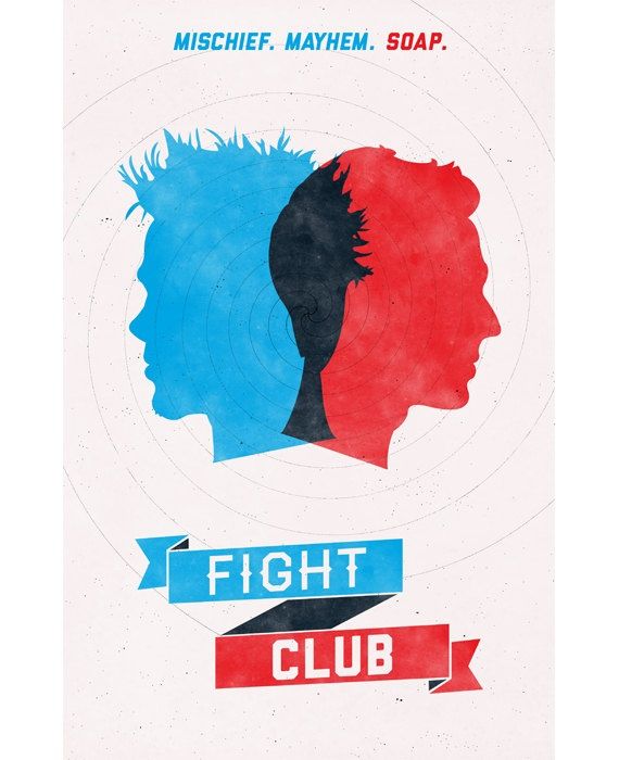 póster El club de la lucha