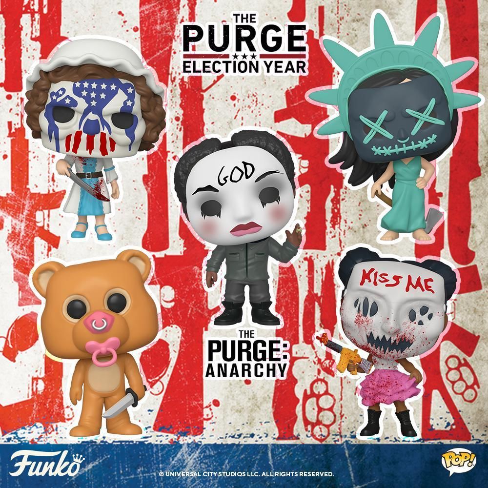 The Purge' su propia línea de figuras Funko Pop! (¡y son una - Aullidos.com