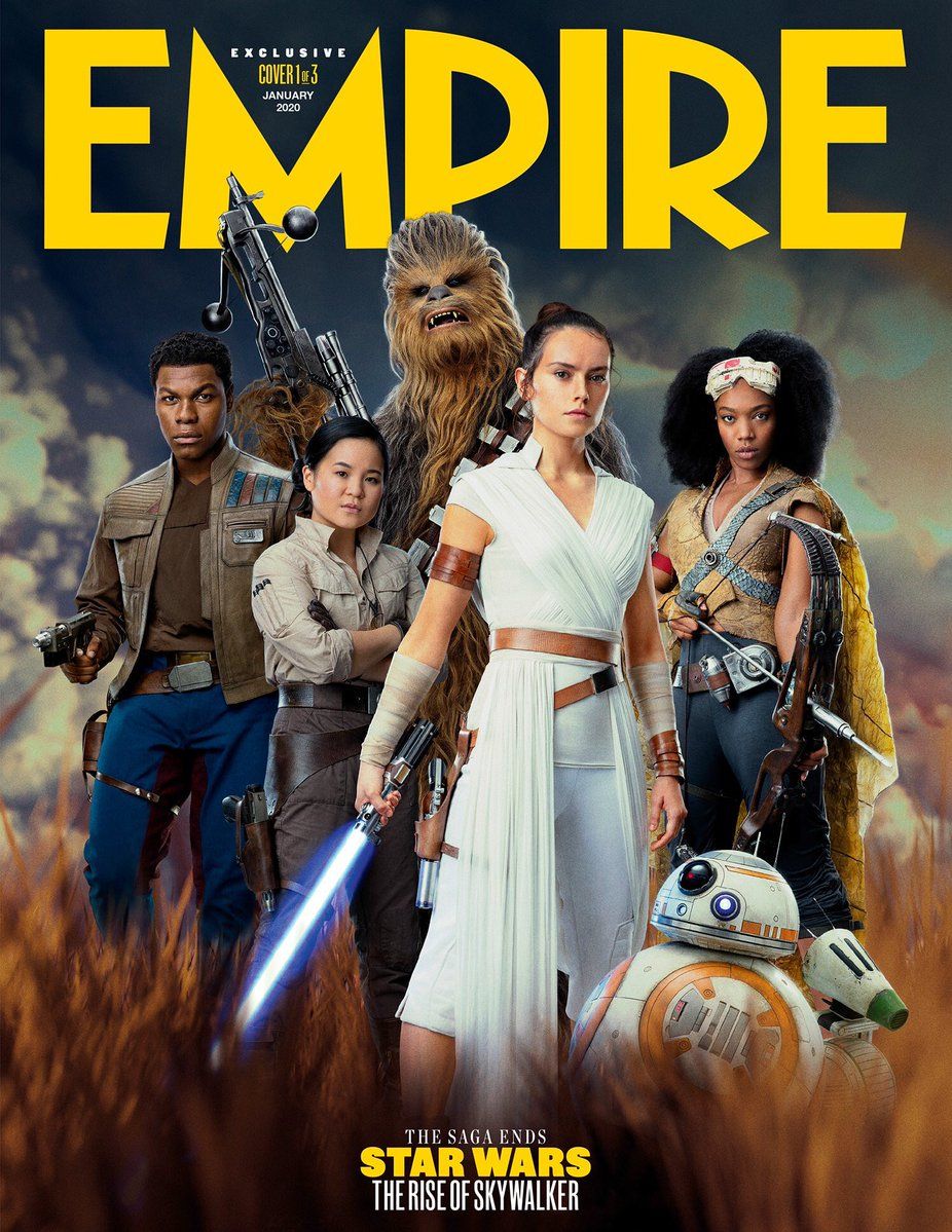 Cuatro portadas de 'Star Wars: El Ascenso de Skywalker' incluyendo a los  Caballeros de Ren 