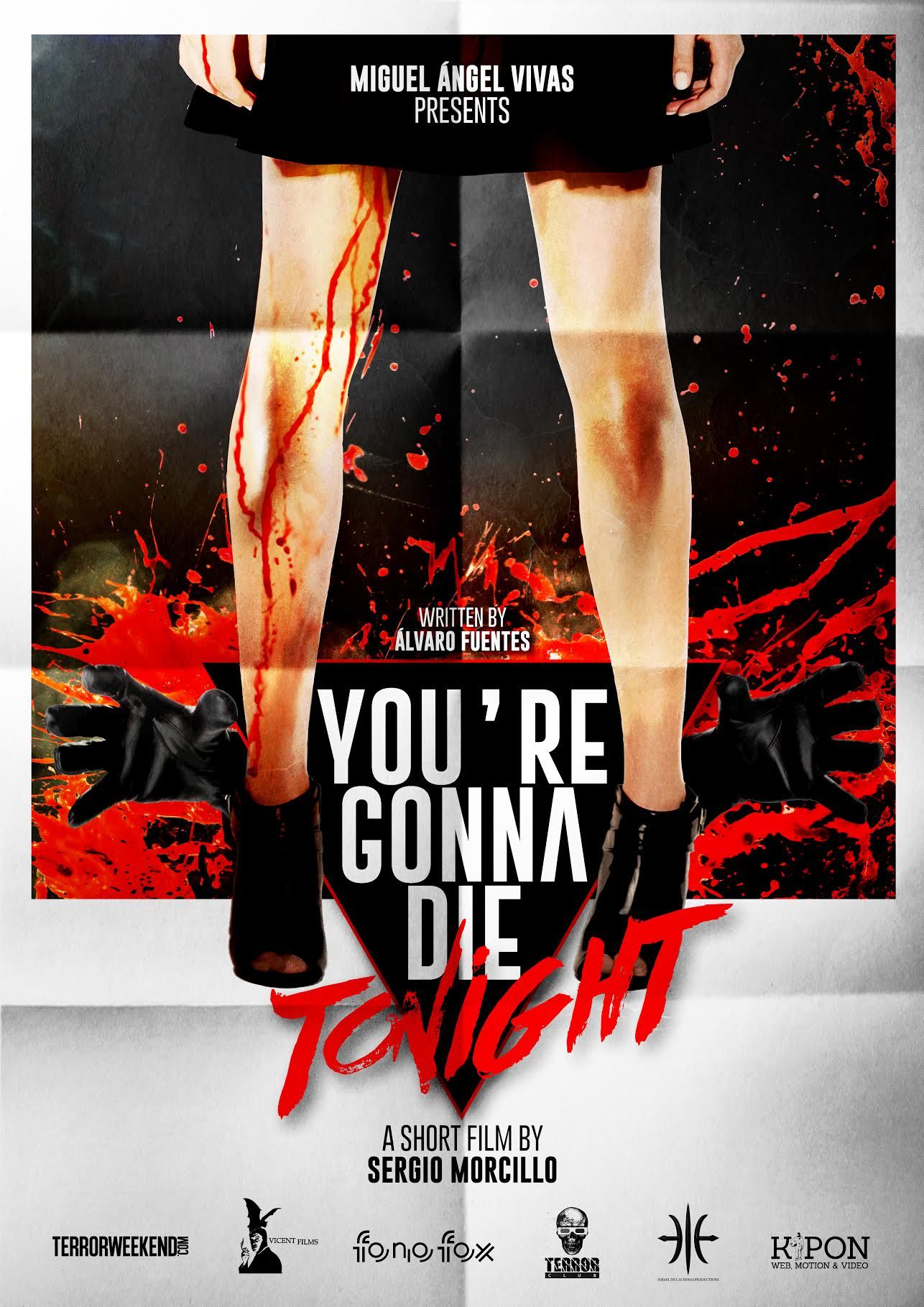 Youre Gonna Die Tonight Poster